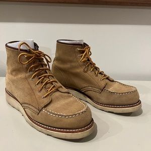 Red Wing Heritage Style 3376 Classic Mac in Sand Mohave Leather Size 9 Womens